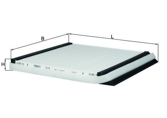 Filtru, aer habitaclu MAHLE LA 8