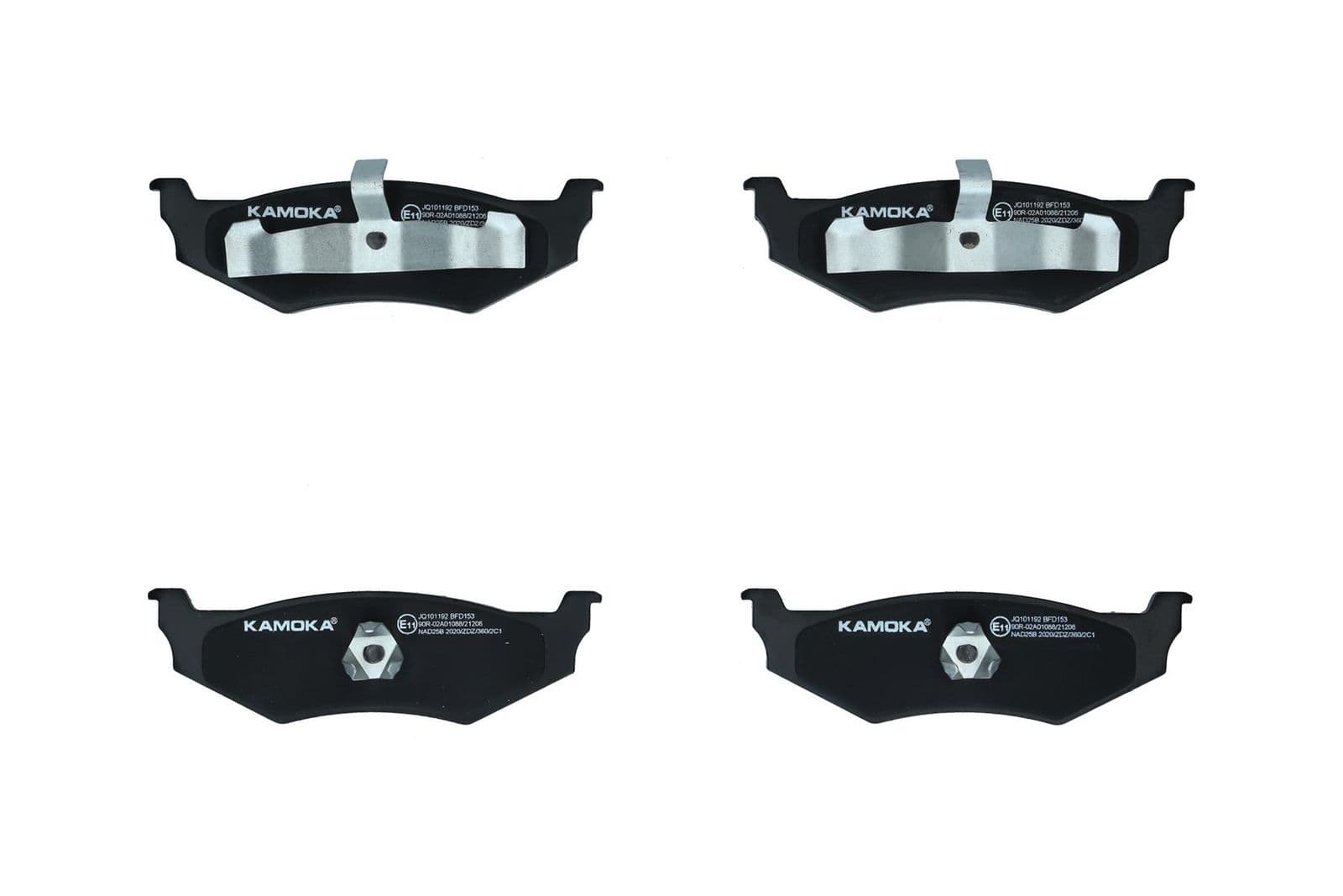 set placute frana,frana disc KAMOKA JQ101192