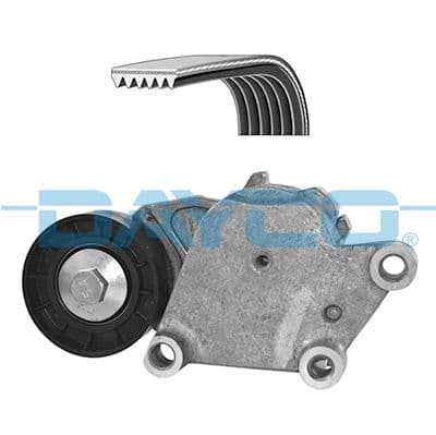 Set curea transmisie cu caneluri DAYCO KPV257