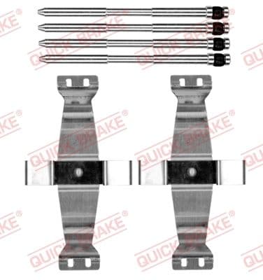 Set accesorii, placute frana QUICK BRAKE 109-0122