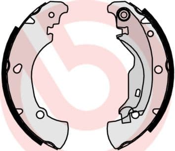 Set saboti frana BREMBO ESSENTIAL LINE S 23 519