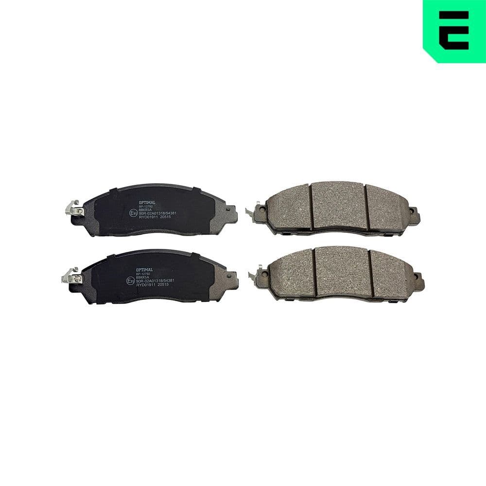 set placute frana,frana disc OPTIMAL BP-12792