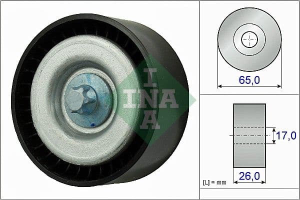 Rola ghidare/conducere, curea transmisie Schaeffler INA 532 0777 10