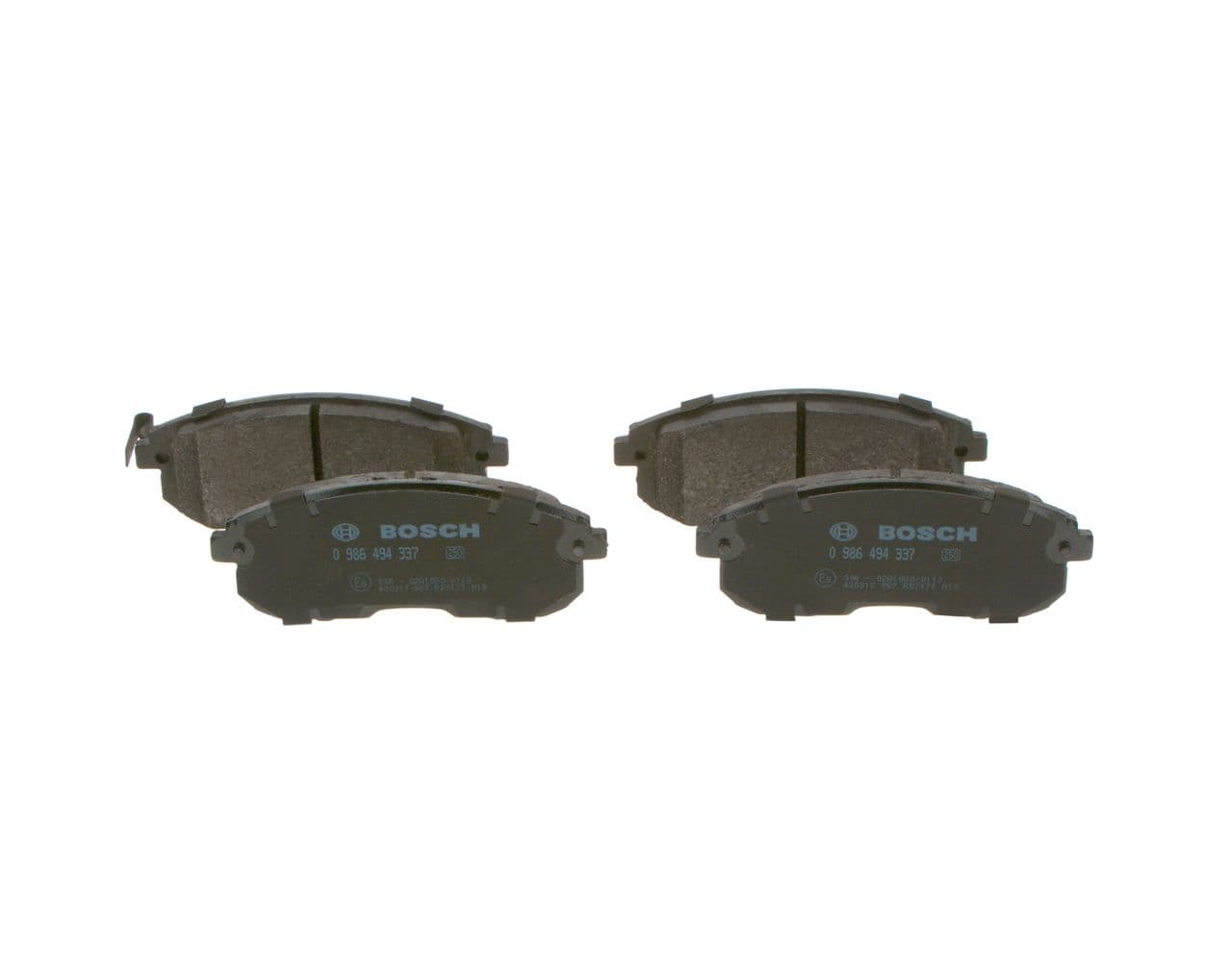set placute frana,frana disc BOSCH 0 986 494 337