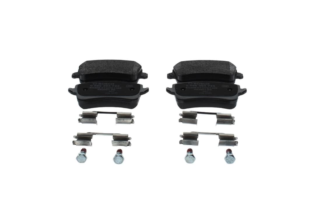 set placute frana,frana disc BOSCH 0 986 494 733