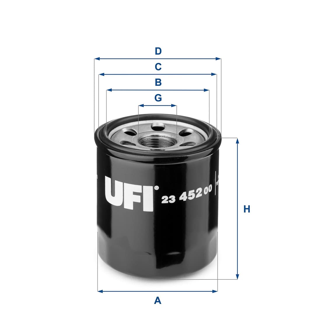 Filtru ulei UFI 23.452.00