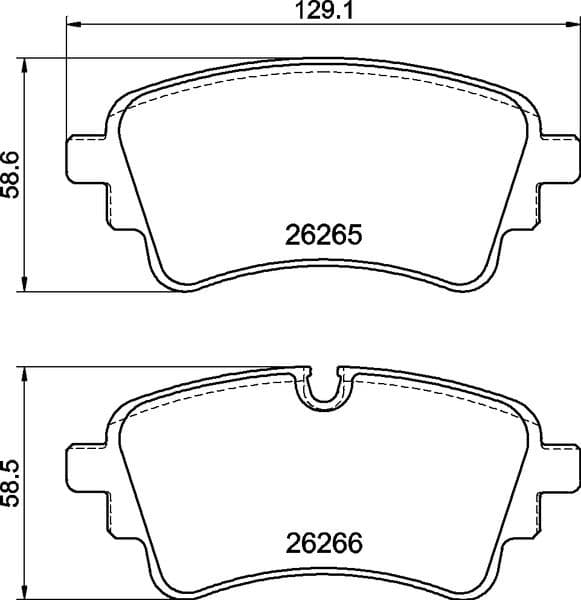 set placute frana,frana disc BREMBO PRIME LINE P 85 185