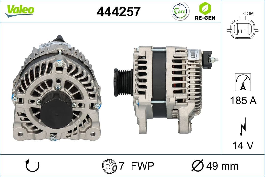 Generator / Alternator VALEO 444257