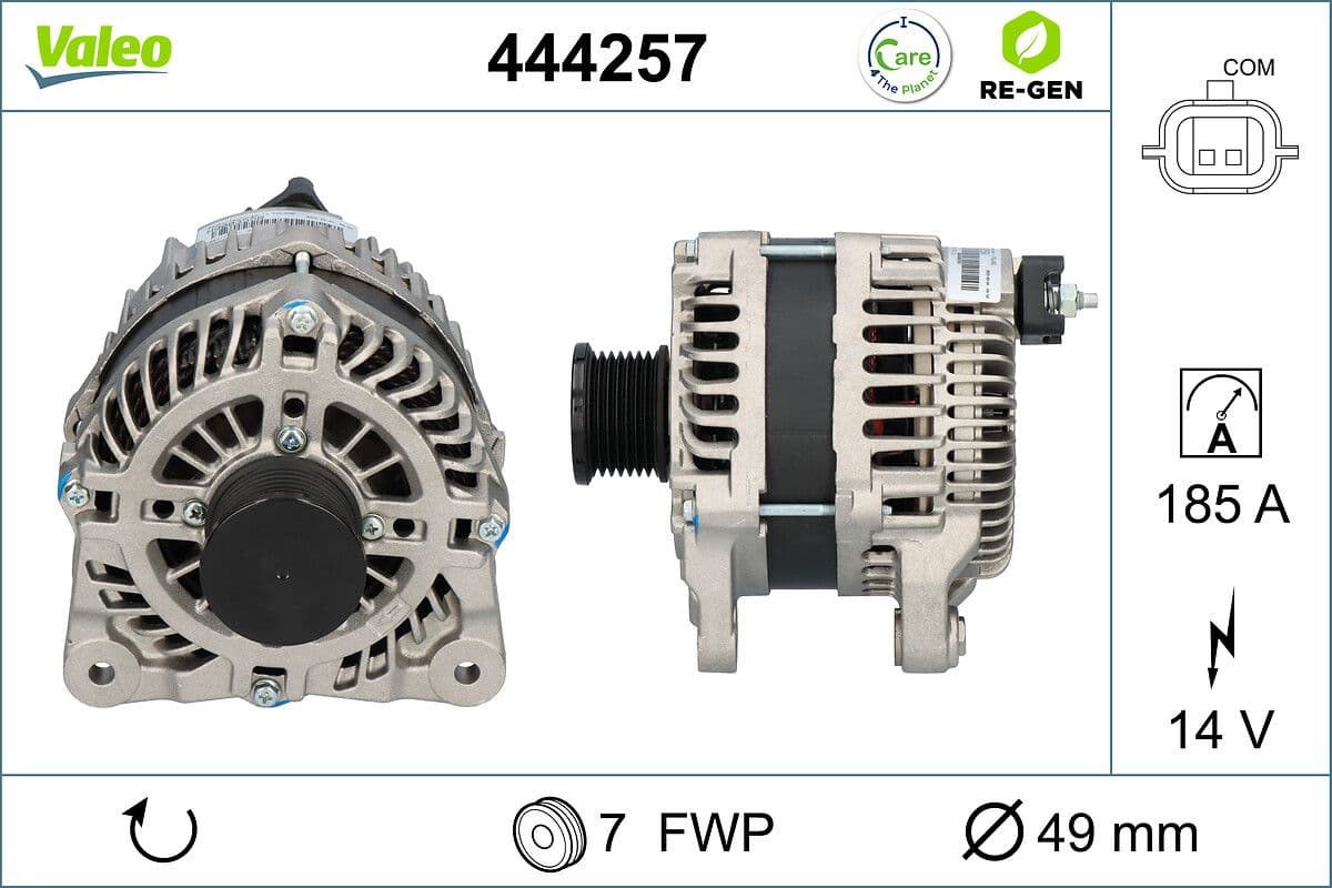 Generator / Alternator VALEO 444257