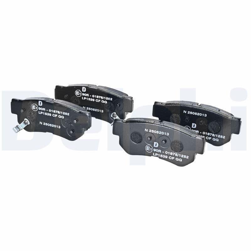 set placute frana,frana disc DELPHI LP1539