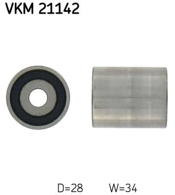 Rola ghidare/conducere, curea distributie SKF VKM 21142