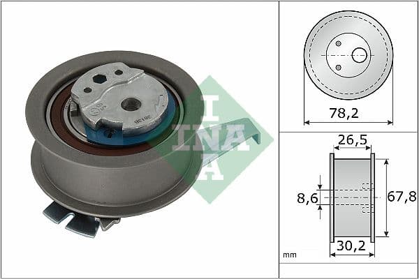 rola intinzator,curea distributie Schaeffler INA 531 0962 10