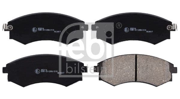 set placute frana,frana disc FEBI BILSTEIN 170253