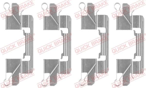Set accesorii, placute frana QUICK BRAKE 109-1769