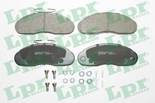 set placute frana,frana disc LPR 05P414