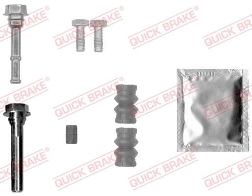 Set bucsi de ghidaj, etrier frana QUICK BRAKE 113-1432X