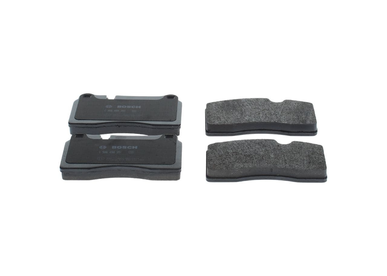 set placute frana,frana disc BOSCH 0 986 494 351