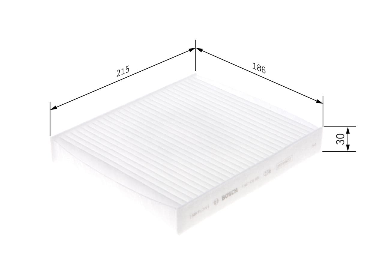 Filtru, aer habitaclu BOSCH 1 987 435 108