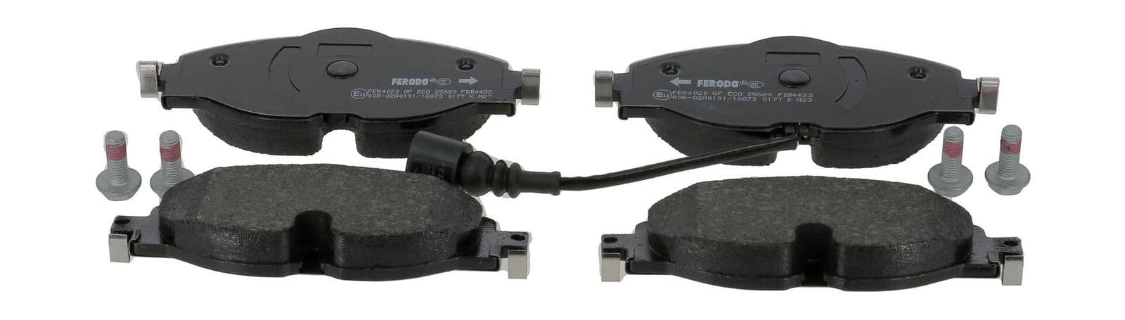 set placute frana,frana disc FERODO PREMIER ECO FRICTION FDB4433