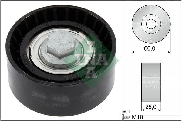 Rola ghidare/conducere, curea transmisie Schaeffler INA 532 0868 10