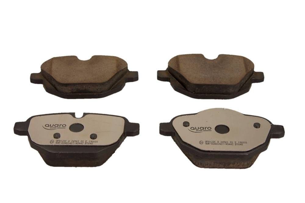 set placute frana,frana disc QUARO SILVER CERAMIC QP8123C
