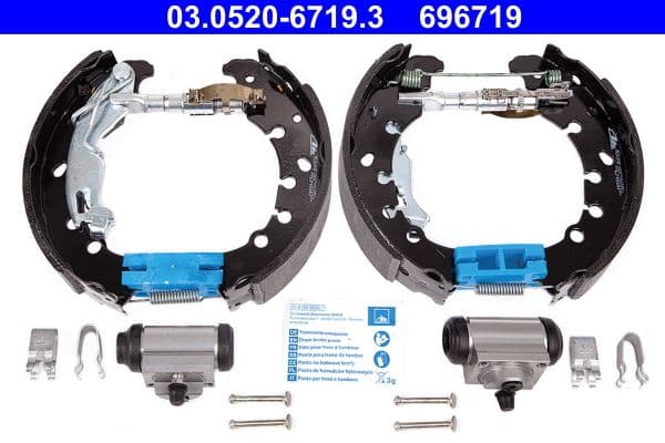 Set saboti frana ATE Original TopKit 03.0520-6719.3