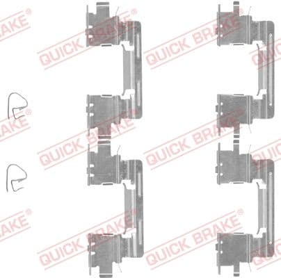 Set accesorii, placute frana QUICK BRAKE 109-1613