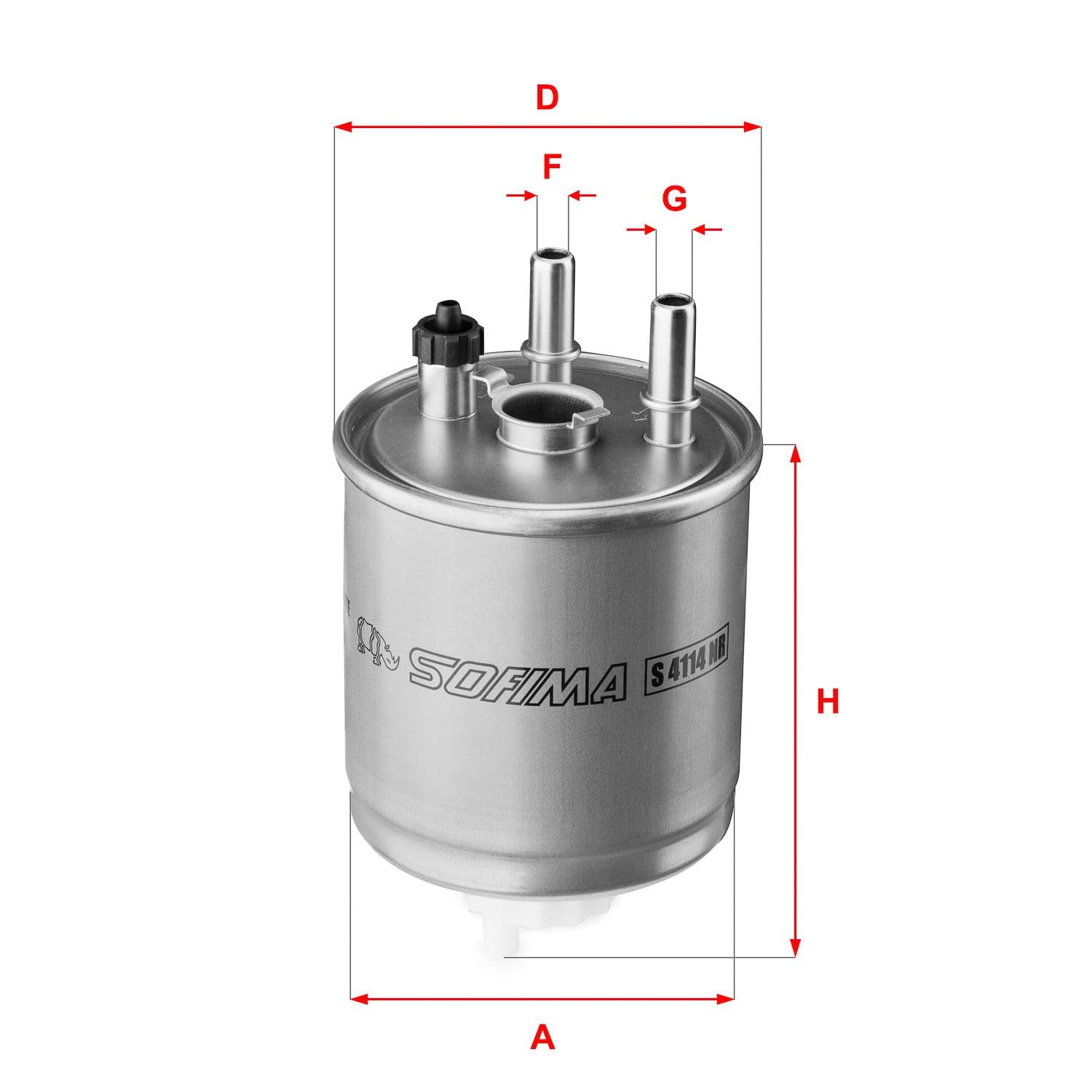 filtru combustibil SOFIMA S 4114 NR