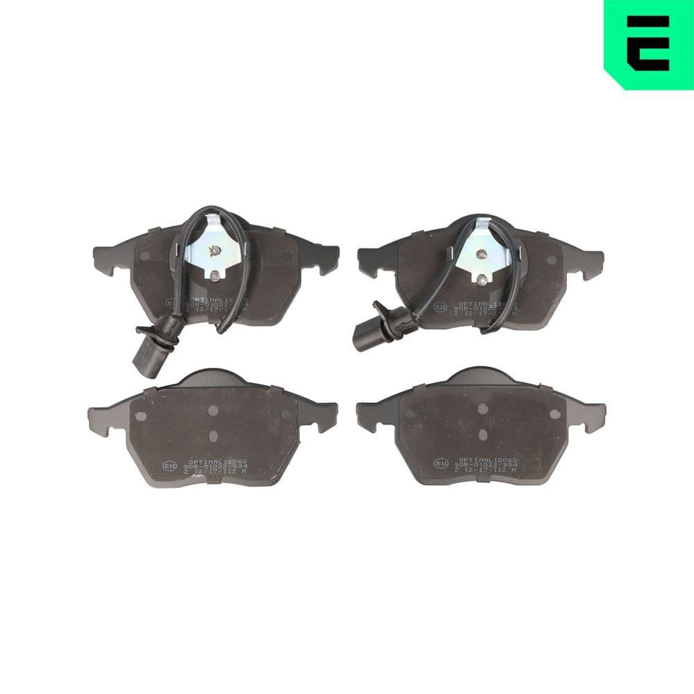 set placute frana,frana disc OPTIMAL BP-12080