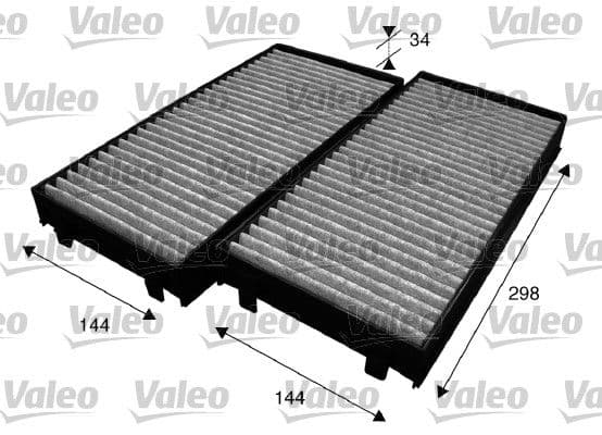 Filtru, aer habitaclu VALEO PROTECT 715584