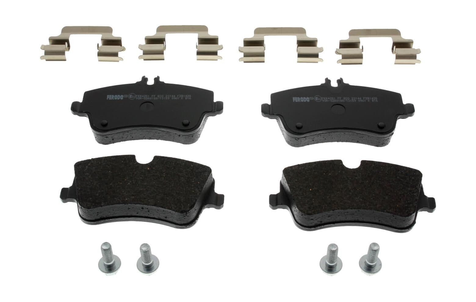 set placute frana,frana disc FERODO PREMIER ECO FRICTION FDB1428