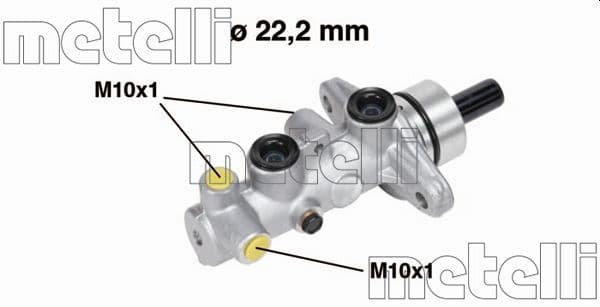 Pompa centrala, frana METELLI 05-0688