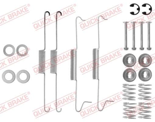 Set accesorii, sabot de frana QUICK BRAKE 105-0623