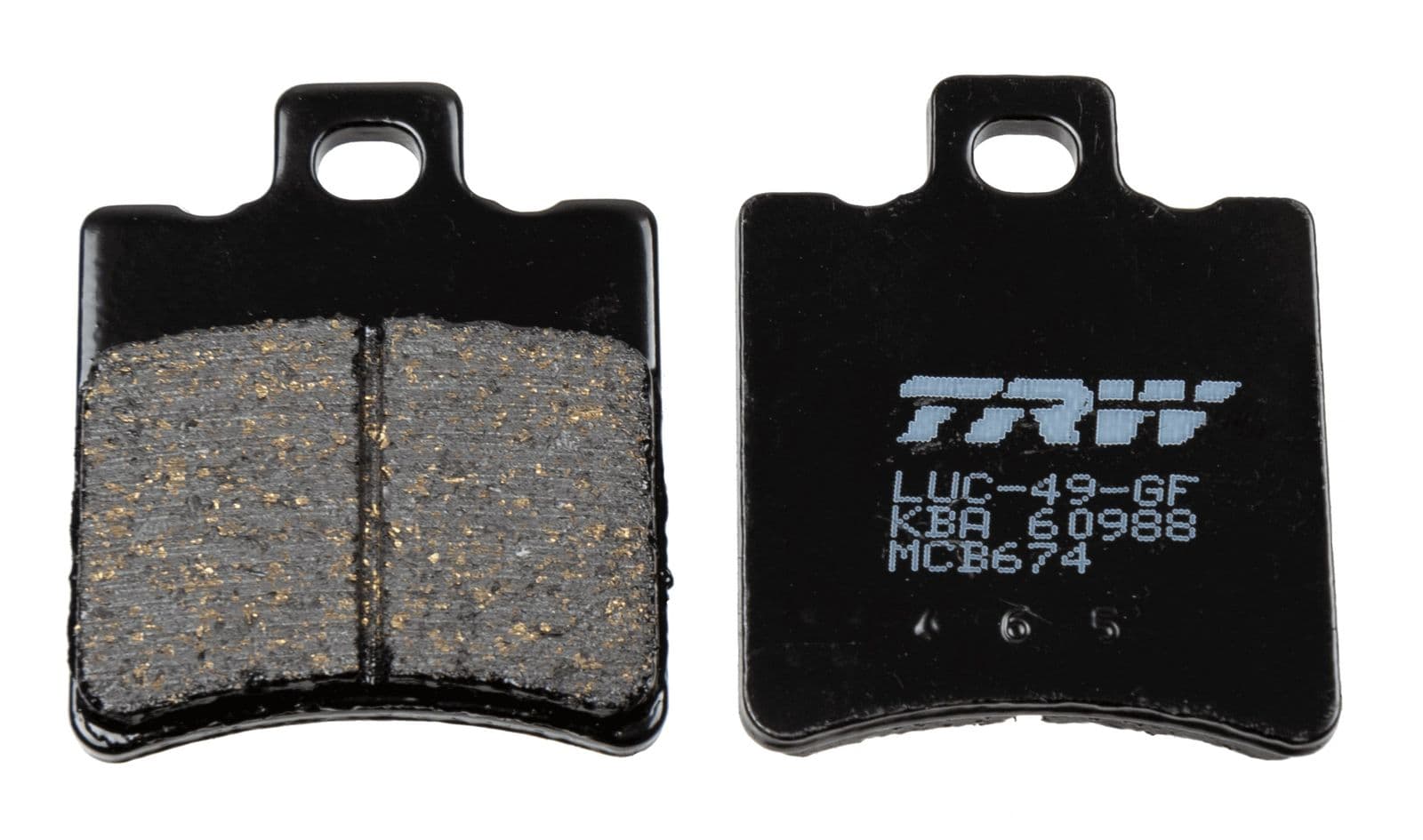 set placute frana,frana disc TRW Organic Allround MCB674