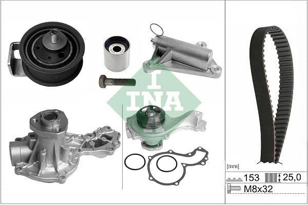 Set pompa apa + curea dintata Schaeffler INA 530 0359 30