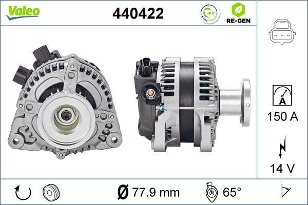 Generator / Alternator VALEO 440422