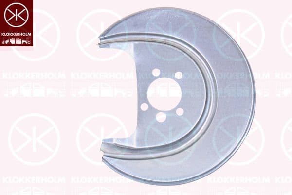 protectie stropire,disc frana KLOKKERHOLM 9506877