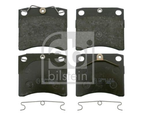 set placute frana,frana disc FEBI BILSTEIN 16200