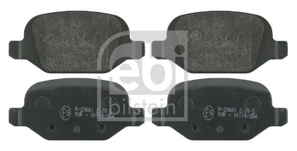 set placute frana,frana disc FEBI BILSTEIN 16370