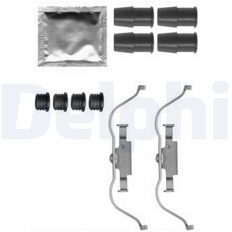 Set accesorii, placute frana DELPHI LX0573