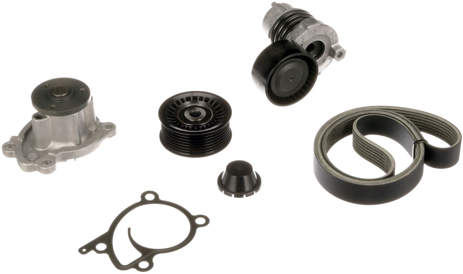Pompa apa + Set curea transmisie cu caneluri GATES Micro-V® KP17PK1570