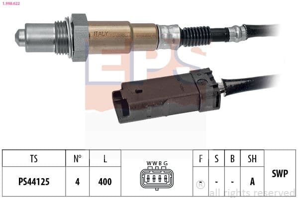 Sonda Lambda EPS 1.998.622