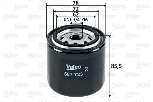 filtru combustibil VALEO 587723