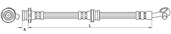 Furtun frana METZGER 4111546
