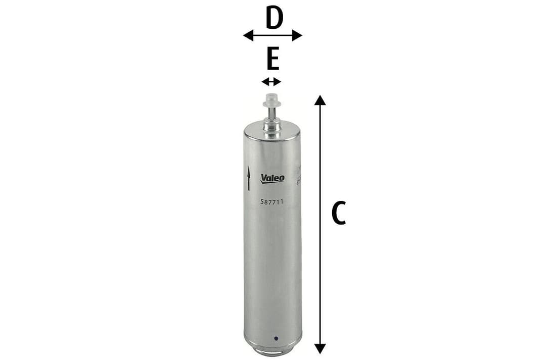 filtru combustibil VALEO 587711