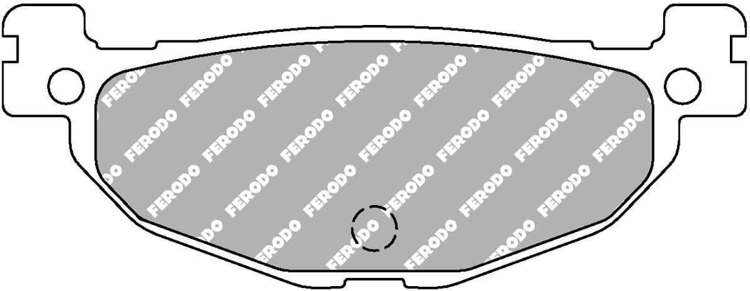 set placute frana,frana disc FERODO FDB2200EF