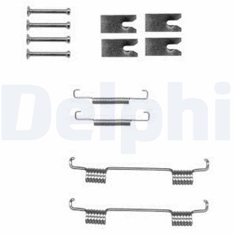 set accesorii, saboti frana parcare DELPHI LY1366