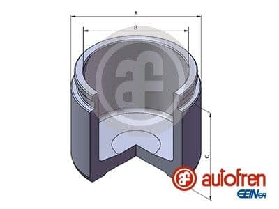 Piston, etrier frana AUTOFREN SEINSA D025339