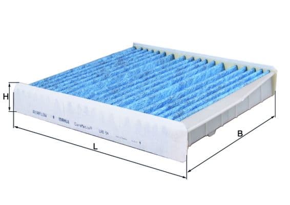 Filtru, aer habitaclu MAHLE LAO 54