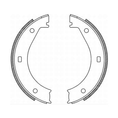 Set saboti frana, frana de mana ABE CRB005ABE